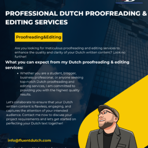 Professional Dutch Proofreading and Editing Services